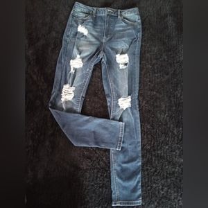 High waist skinny jeans 9